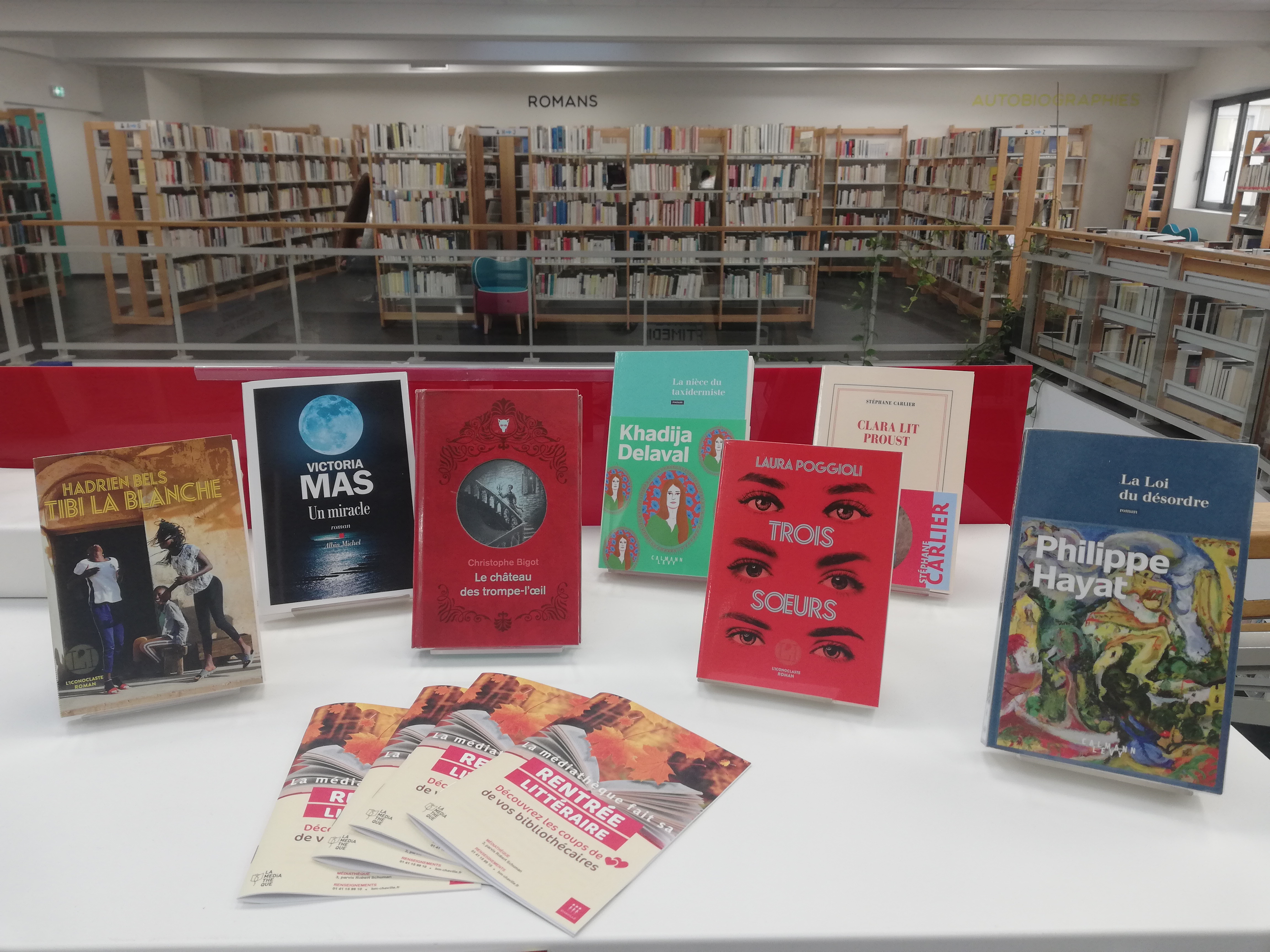 Rentree litt livres